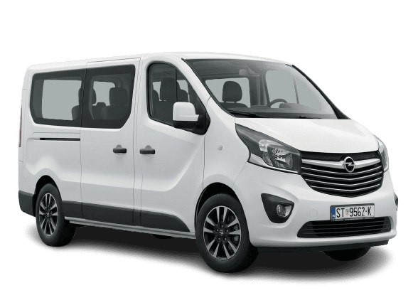 Opel Vivaro minivan for group airport transfers Split – reliable service by transfer-split.com