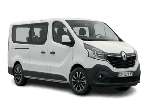 Renault Trafic passenger van for private transfers in Split – transfer-split.com